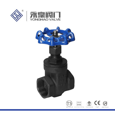 不锈钢丝扣闸阀的启闭件为塞形阀瓣
